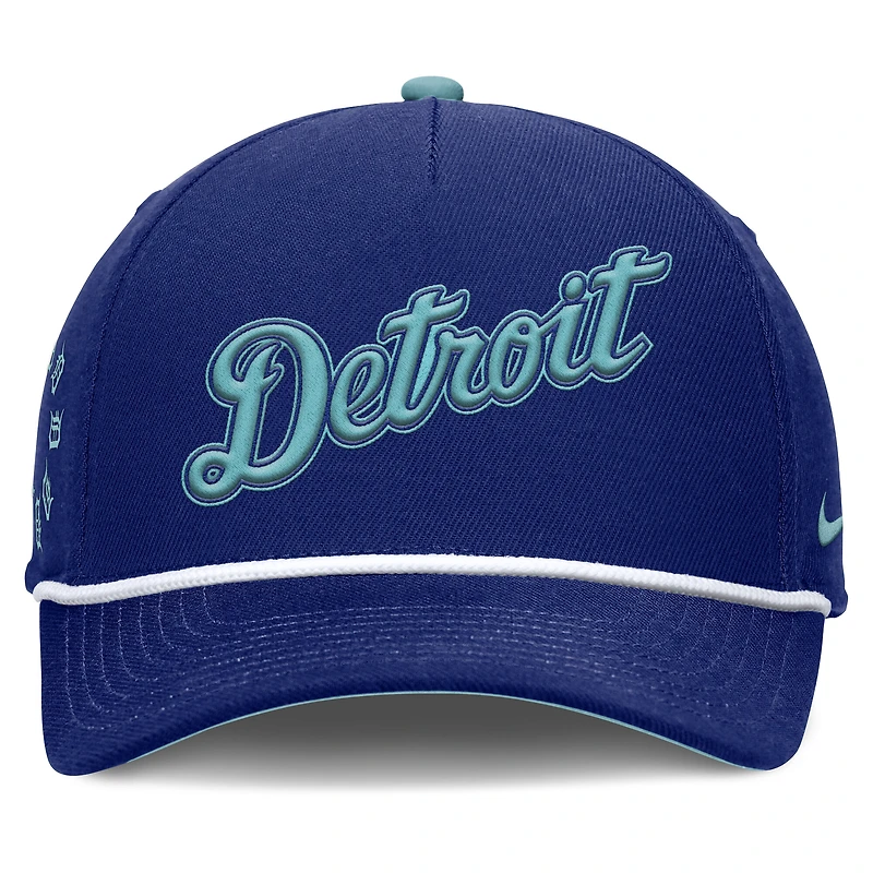 Men's Nike Royal Detroit Tigers Father's Day Rise Adjustable Hat