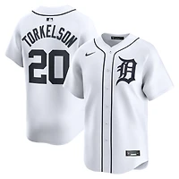 Maillot Nike Spencer Torkelson blanc pour homme, édition limitée, domicile des Detroit Tigers