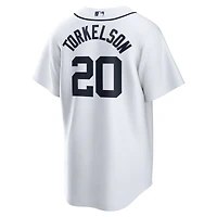 Maillot Nike Spencer Torkelson blanc pour homme, réplique domicile des Detroit Tigers