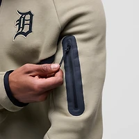Men's Nike  Tan Detroit Tigers Tech Fleece Windrunner Full-Zip Hoodie Jacket