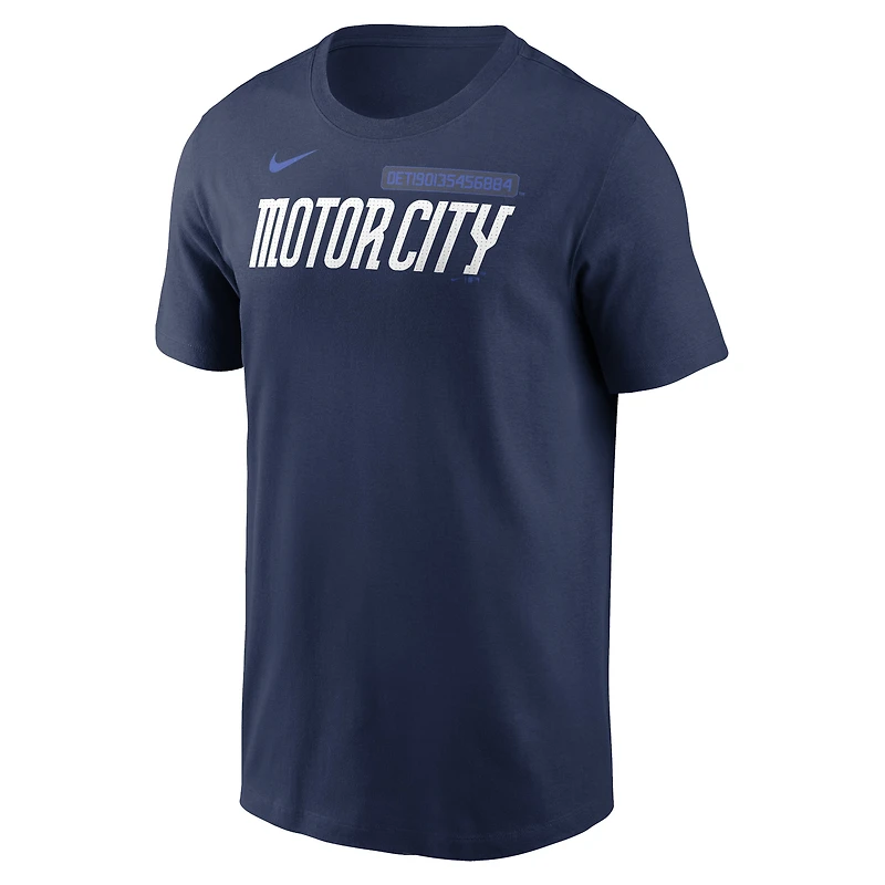 T-shirt avec nom et numéro Nike Tarik Skubal pour homme des Detroit Tigers 2024 City Connect Fuse