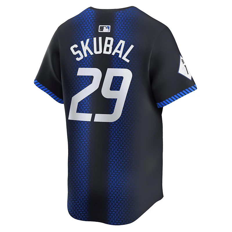 Men's Nike Tarik Skubal Navy Detroit Tigers City Connect Limited Jersey