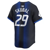 Men's Nike Tarik Skubal Navy Detroit Tigers City Connect Limited Jersey
