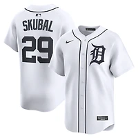 Maillot de joueur Nike Tarik Skubal pour homme, édition limitée, blanc, Detroit Tigers