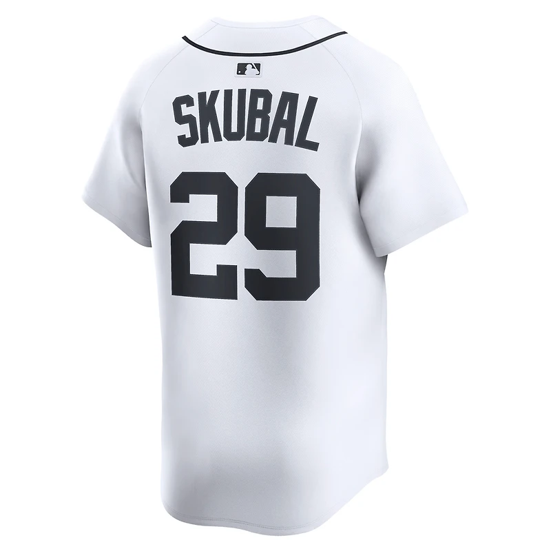 Maillot de joueur Nike Tarik Skubal pour homme, édition limitée, blanc, Detroit Tigers