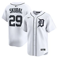 Maillot de joueur Nike Tarik Skubal pour homme, édition limitée, blanc, Detroit Tigers