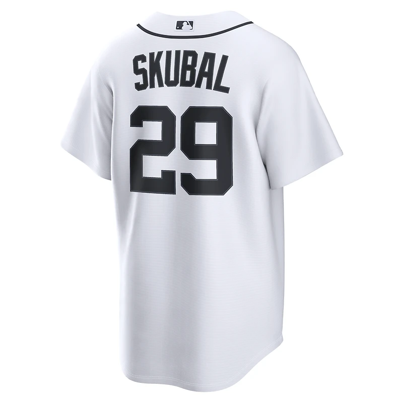 Men's Nike Tarik Skubal White Detroit Tigers Home Replica Jersey