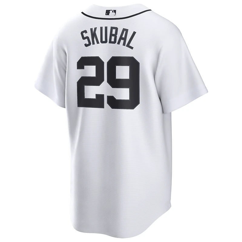 Men's Nike Tarik Skubal White Detroit Tigers Home Replica Jersey
