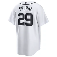 Men's Nike Tarik Skubal White Detroit Tigers Home Replica Jersey
