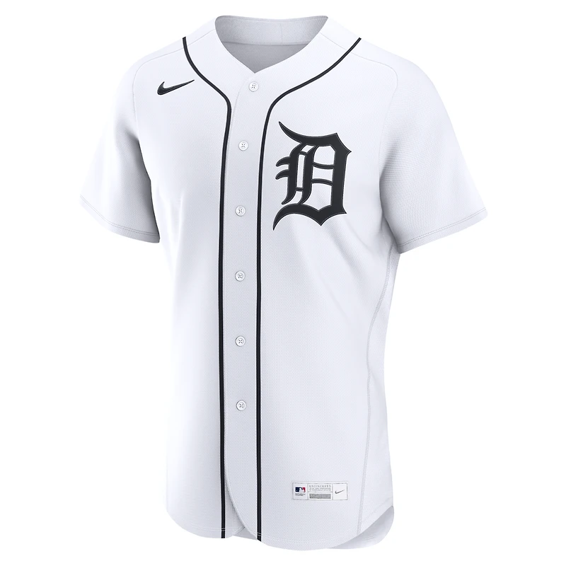 Maillot authentique Nike Tarik Skubal blanc des Tigers de Detroit, récompensé par la MLB.