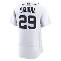 Maillot authentique Nike Tarik Skubal blanc des Tigers de Detroit, récompensé par la MLB.