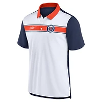 Men's Nike  White/Navy Detroit Tigers Rewind Stripe Polo