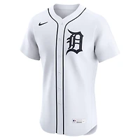 Maillot Nike blanc domicile Elite des Detroit Tigers pour homme