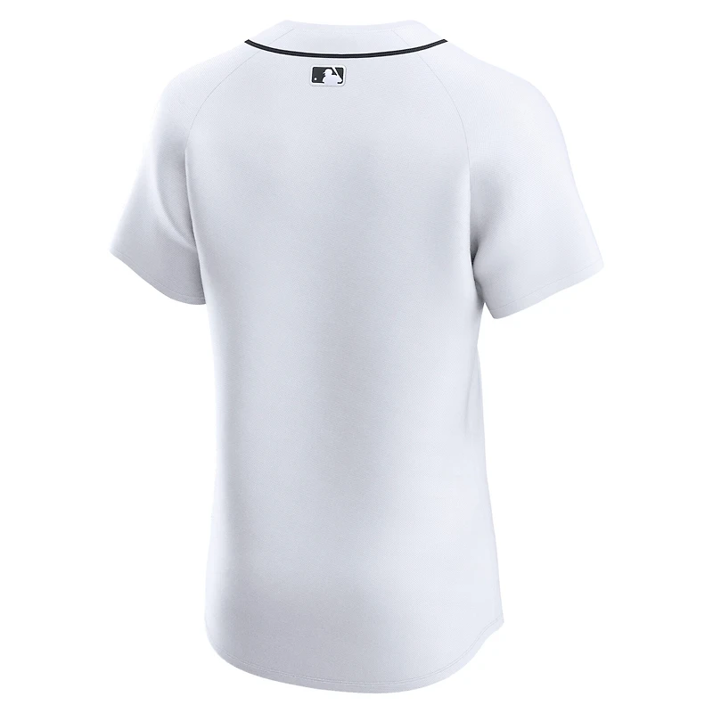 Maillot Nike blanc domicile Elite des Detroit Tigers pour homme