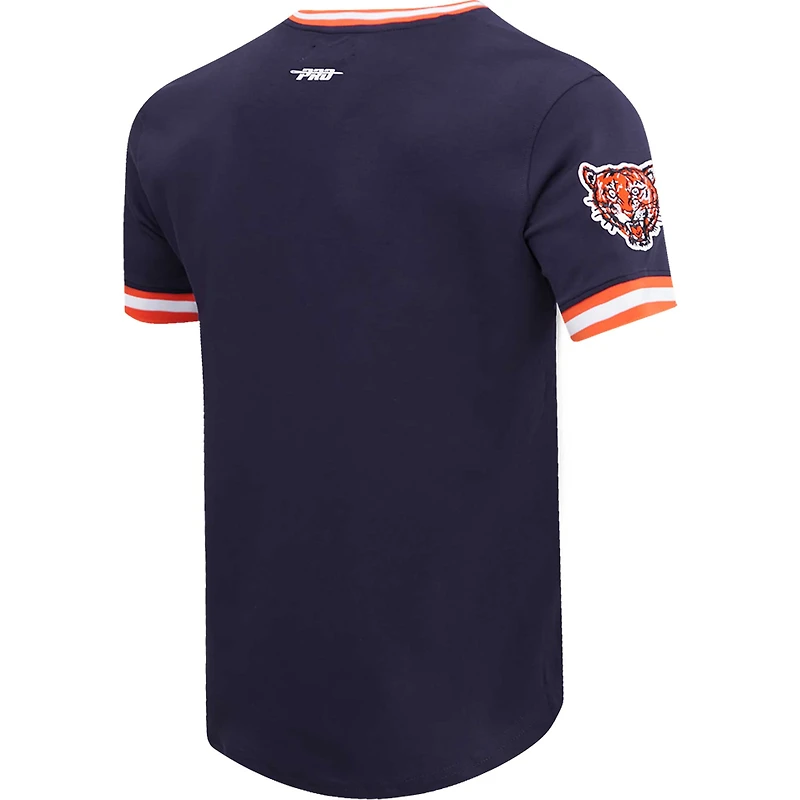 Men's Pro Standard Navy Detroit Tigers Cooperstown Collection Retro Classic T-Shirt