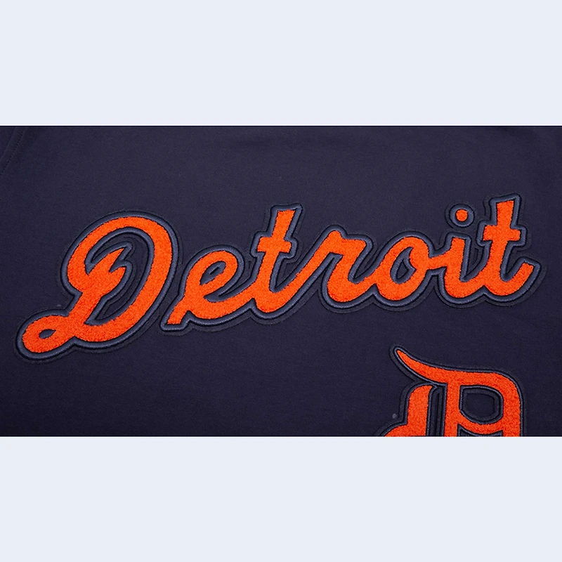 Men's Pro Standard Navy Detroit Tigers Cooperstown Collection Retro Classic T-Shirt