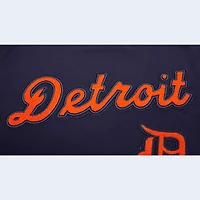 Men's Pro Standard Navy Detroit Tigers Cooperstown Collection Retro Classic T-Shirt