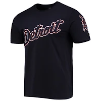 T-shirt à logo de l'équipe Detroit Tigers Pro Standard bleu marine pour homme