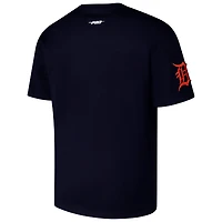 Men's Pro Standard Navy Detroit Tigers Turn It Up Dropped Shoulder T-Shirt