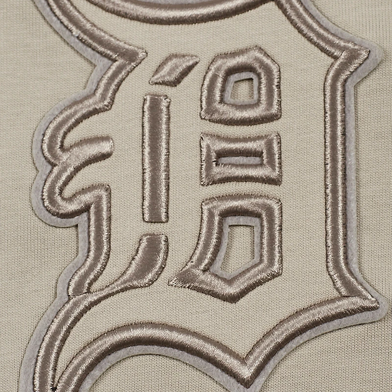 Men's Pro Standard Tan Detroit Tigers Neutral Drop Shoulder T-Shirt
