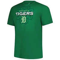 T-shirt grand et celtique pour homme avec profil Kelly Green Detroit Tigers