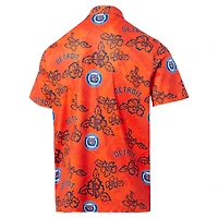 Men's Reyn Spooner Orange Detroit Tigers Big & Tall Cooperstown Collection PUA Performance Polo
