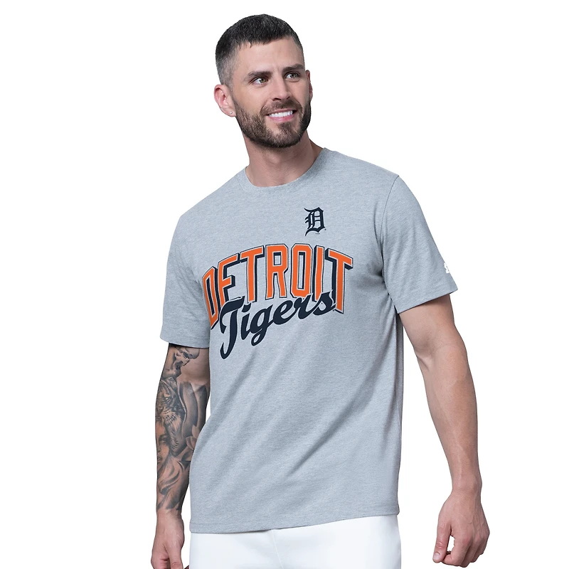 Men's Starter  Navy/Heather Gray Detroit Tigers Two-Pack T-Shirt Set