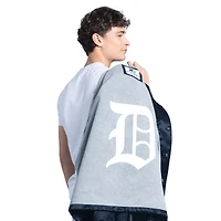 Men's Starter  Navy Detroit Tigers Cooperstown Collection Point Man Full-Snap Coaches Jacket