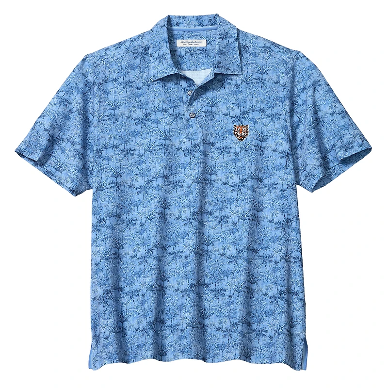 Polo Tommy Bahama bleu Detroit Tigers Coast Palm Retreat IslandZone pour homme