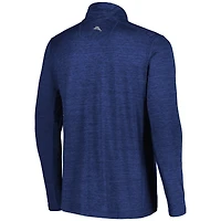 Men's Tommy Bahama Navy Detroit Tigers Delray IslandZone Half-Zip Top