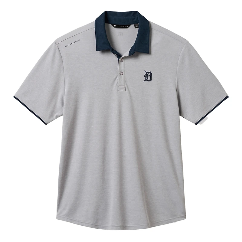 Polo TravisMathew gris Detroit Tigers Victory Vibes pour homme
