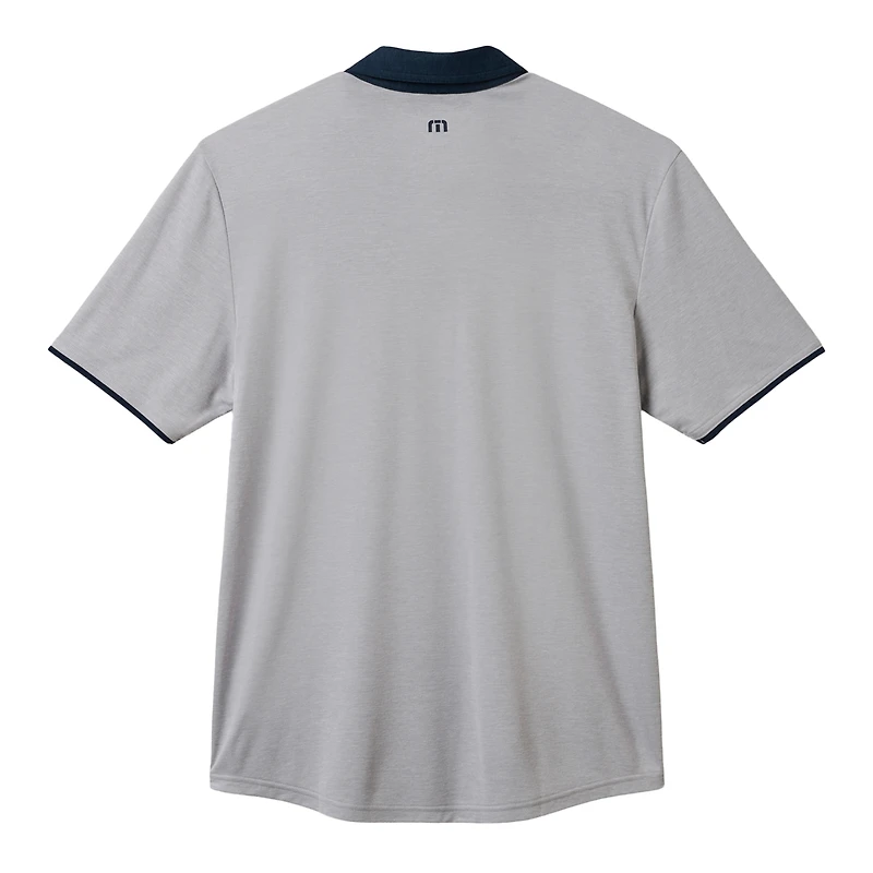 Men's TravisMathew Gray Detroit Tigers Victory Vibes Polo