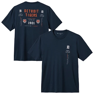 Men's TravisMathew Navy Detroit Tigers Base Hit Bliss T-Shirt