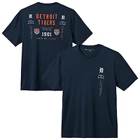Men's TravisMathew  Navy Detroit Tigers Base Hit Bliss T-Shirt