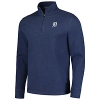 Veste à quart de zip Vineyard Vines pour hommes des Detroit Tigers Saltwater bleu marine
