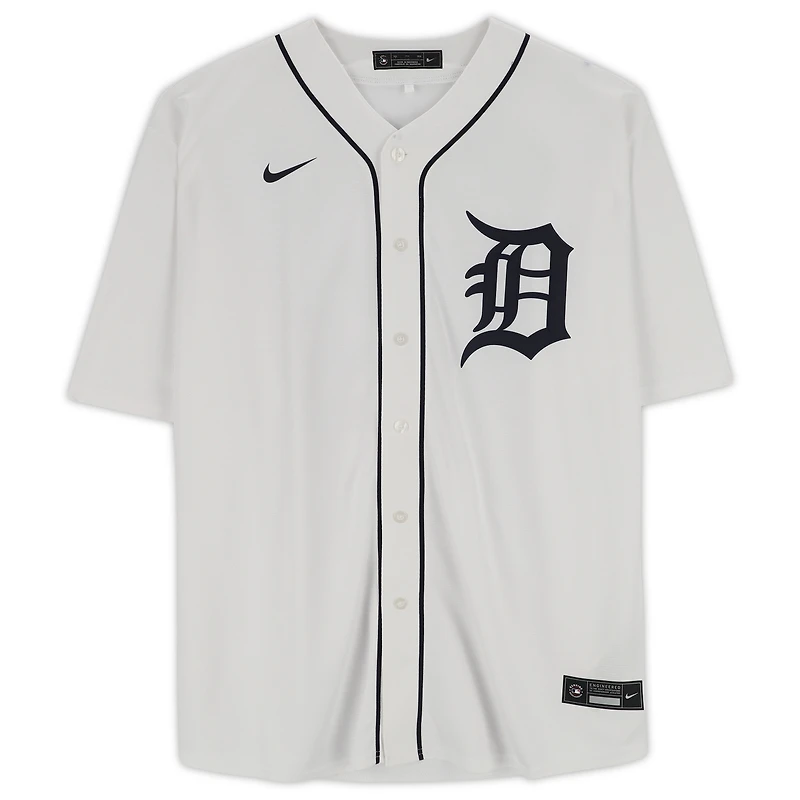 Maillot réplique blanc Nike autographié de Miguel Cabrera, des Tigers de Detroit