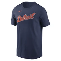 T-shirt Nike Riley Greene bleu marine Detroit Tigers avec nom et numéro