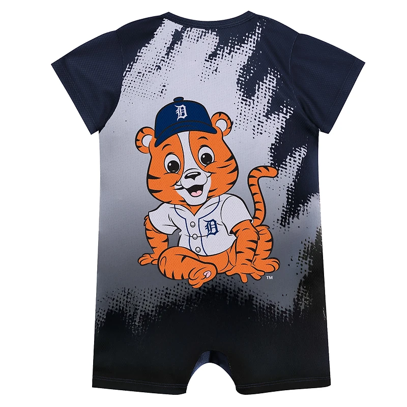 Body bébé mascotte Detroit Tigers bleu marine Outerstuff