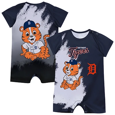 Body bébé mascotte Detroit Tigers bleu marine Outerstuff