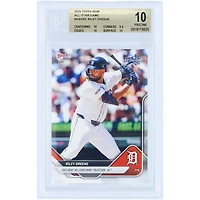 Riley Greene Detroit Tigers 2025 Topps Now 2025 MLB All-Star Game Selection - AL #ASG-RG BGS Authenticated 10 Card - 10,9.5,10,10 Subgrades