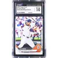 Carte Riley Greene des Tigers de Detroit, édition spéciale All-Star Game 2025 Topps Now #ASG-RG, authentifiée CGC (n° 10).