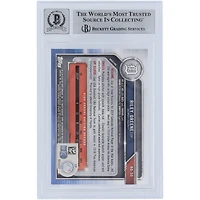 Riley Greene Detroit Tigers Autographed 2019 Bowman Draft #BD-50 Beckett Fanatics Witnessed Authenticated /10 Card
