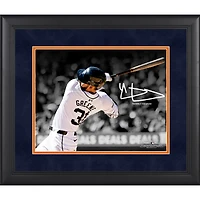 Riley Greene Detroit Tigers Facsimile Signature Framed 11" x 14" Spotlight Photograph