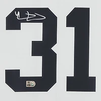 Maillot réplique Nike autographié de Riley Greene, blanc, des Tigers de Detroit