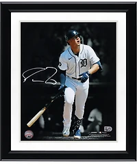 Spencer Torkelson Detroit Tigers Autographed 11" x 14" Bat Drop Spotlight Photograph
