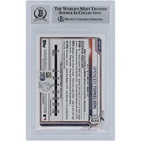 Spencer Torkelson Detroit Tigers Autographed 2021 Bowman Chrome Prospects Atomic Refractors #BCP-96 Beckett Fanatics Witnessed Authenticated 9/10 Card