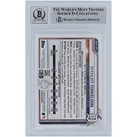 Spencer Torkelson Detroit Tigers Autographed 2021 Bowman Chrome Sapphire Prospects #BCP-187 Beckett Fanatics Witnessed Authenticated 9/10 Card
