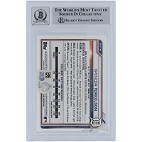 Spencer Torkelson Detroit Tigers Autographed 2021 Bowman Chrome Sapphire Prospects #BCP-96 Beckett Fanatics Witnessed Authenticated 10 Card