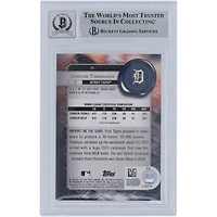 Spencer Torkelson Detroit Tigers autographié 2022 Topps Gold Label Classe 2 #75 Beckett Fanatics Witnessed Authenticated 10 Rookie Card