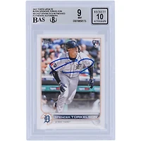 Spencer Torkelson Detroit Tigers Autographed 2022 Topps Update #US20 Beckett Fanatics Witnessed Authenticated /10 Rookie Card